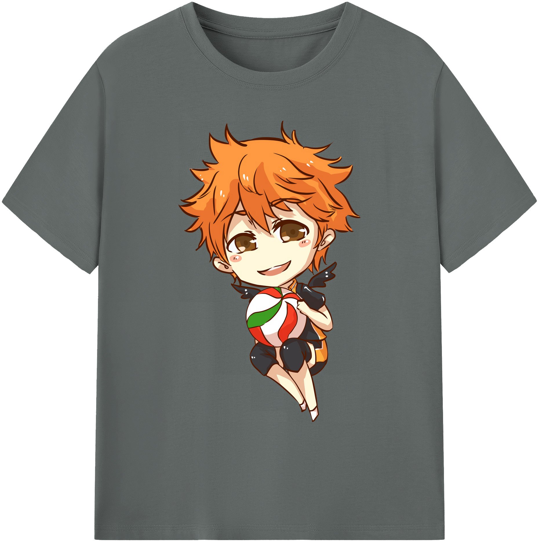 （画像用） ハイキュー!! Haikyu!! 綿100％ メンズ半袖Tシャツ｜肌触りやわらか＆通気性